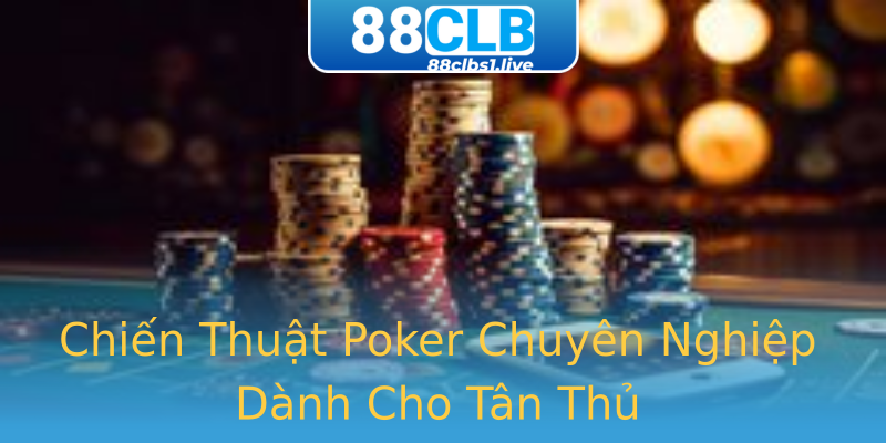Chiến Thuật Poker Chuyên Nghiệp Dành Cho Tân Thủ Chiến Thuật Poker Chuyên Nghiệp Dành Cho Tân Thủ