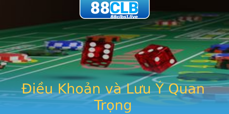 Điều Khoản và Lưu Ý Quan Trọng Điều Khoản và Lưu Ý Quan Trọng